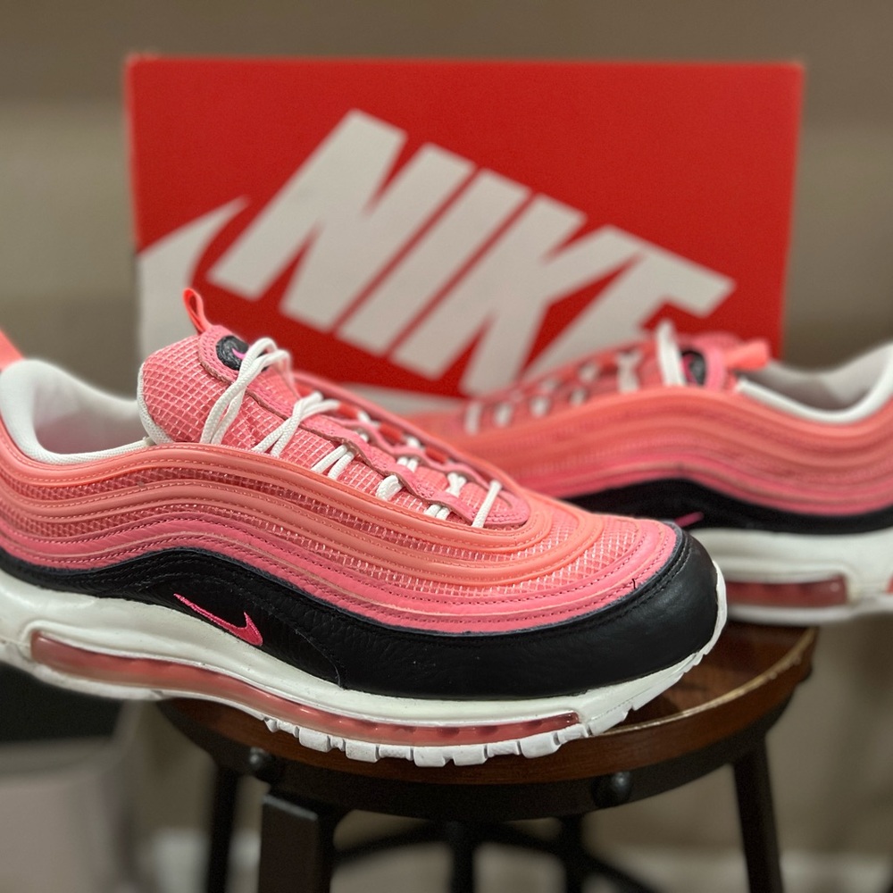 Nike Air Max 97 Pink and Black Sneakers